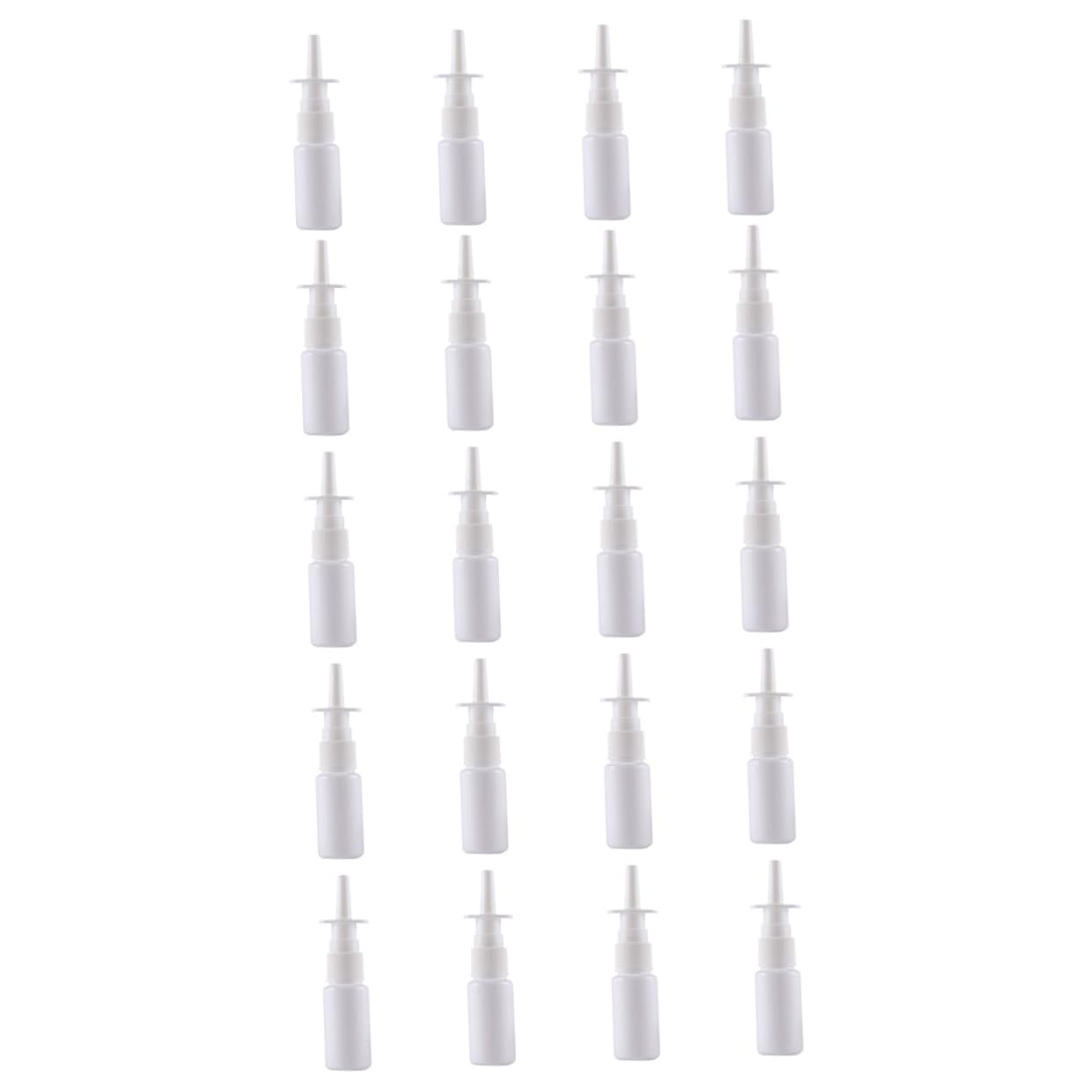 200 Stück 10ml Nasenspray Leere Flasche aus Pe Wiederbefüllbare Reiseflasche mit Feinem Nebel Wiederverwendbare Plastik Sprühflasche für Outdoor und Reise