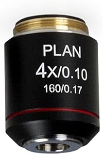 Vision Scientific VS-0SS1 Plan Achromatic Objective Lens Series (4X Magnification)