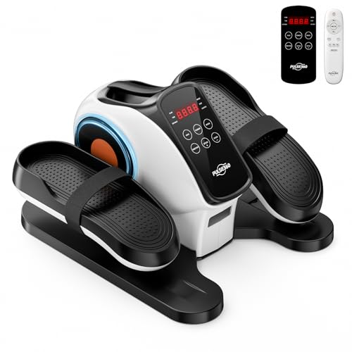 Mini Ellipsentrainer Untertisch Elektrischer Crosstrainer für Zuhause mit 15 Stufen Widerstand, 15 Geschwindigkeit, P1-P5 Automatikmodi, Display, Leise Pedaltrainer für Senioren mit Fernbedienung Mini Ellipsentrainer Untertisch Elektrischer Crosstrainer für Zuhause mit 15 Stufen Widerstand, 15 Geschwindigkeit, P1-P5 Automatikmodi, Display, Leise Pedaltrainer für Senioren mit Fernbedienung