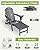 GREENVINES Adjustable Adirondack Chair with Retractable Ottoman Set of 2 | Folding | HDPE Plastic | Fire Pit Chairs w/Foot Rest | 2 Cup Holders | Grey | for Outdoor Patio Poolside Deck