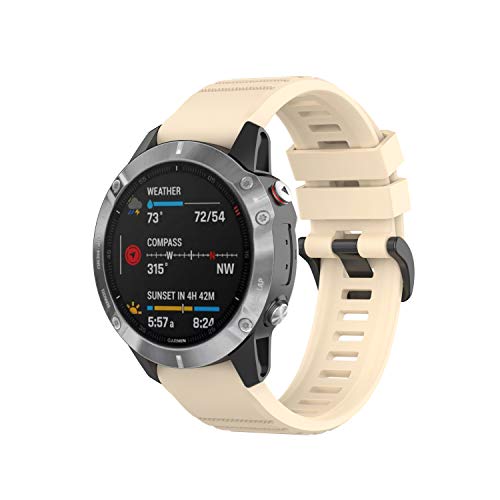 Correa de silicona para reloj Garmin 22mm Compatible miniatura 2