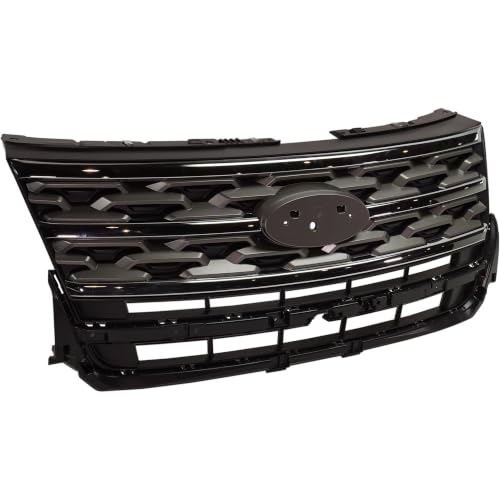 Image of Garage-Pro Grille Assembly For Ford Explorer 2018-2019 Gray
