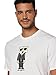 KARL LAGERFELD Paris Mens Kocktail Karl Short Sleeve Crew Neck T-Shirt T Shirt, White, Large US