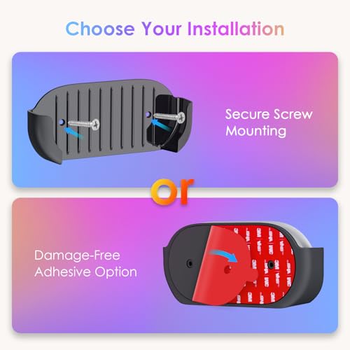 Suporte para Google TV Streamer 4K - 2024 Google Streaming TV Box Acessórios com duas opções de inst