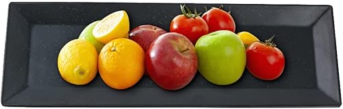 Miniatura 8 de Saim Plato de sushi de 12 pulgadas para servir comida, postre pastel, aperitivos, carne, entretenimiento, fiesta