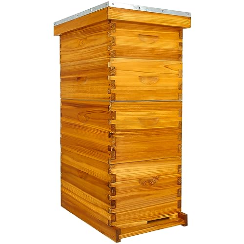 Honey Lake 8-Frame Bee Hive Starter Kit