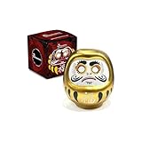 Samsara - DARUMA Bambolina Amuleto Portafortuna Giapponese Originale in Porcellana| colora...