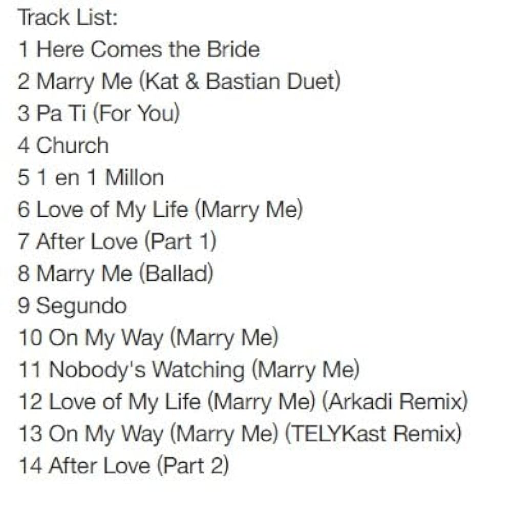 Marry me Illustrated by LOVECACAO 未開封 250px-Marry_Me_(