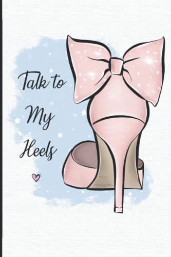 Talk to My Heels Journal: Cute Blue, Pink and Black Fashion