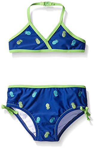 Tommy Bahama Girls' Pineapple Two Piece Bikini Swimsuit