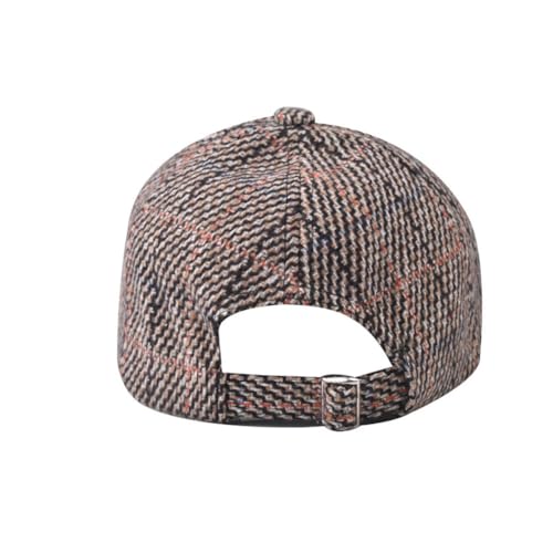 Gorras de Béisbol con Estampado de Cuadros Ajustables miniatura 4