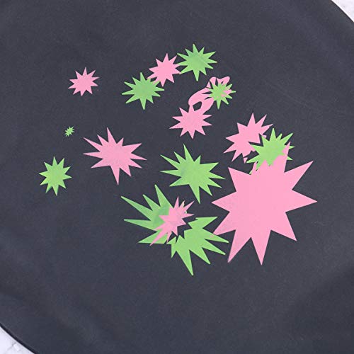 Boné de natação PRETYZOOM longo de silicone para natação, piscina, água, touca de banho e proteção d