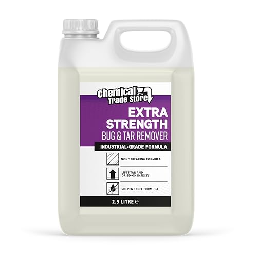 Chemical Trade Store - Bug & Tar Remover for Cars Quick and Effective Car Care Solution Dissolves Insect Remains From Vehicles - 2.5 Litre
