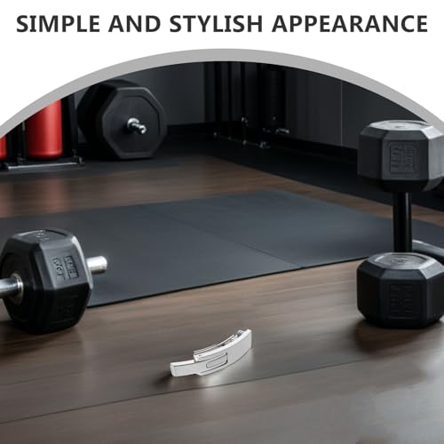 Boucle à levier en aluminium argenté pour accessoire de levage