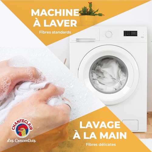 Assouplissant linge concentré Chanteclair élimine la raideur des vêtements