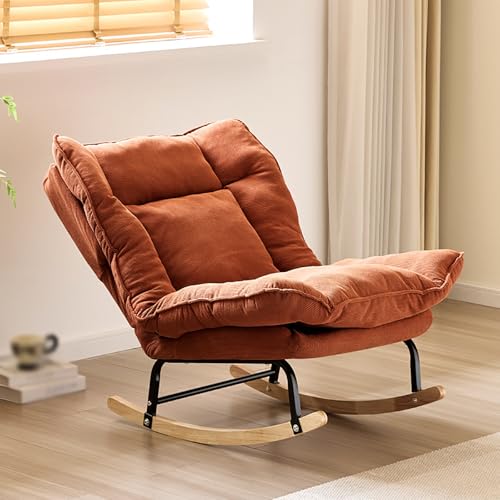 Rocking chair confortable contre la chaleur et le mal de dos