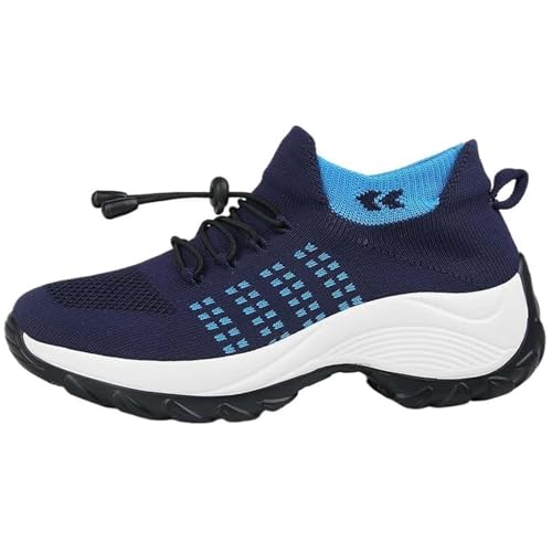 Orthopedic Sneakers for Women Comfort Walking Shoes Non Slip Lightweight Breathable Casual Gym Tennis Platform Sneaker - Main Image