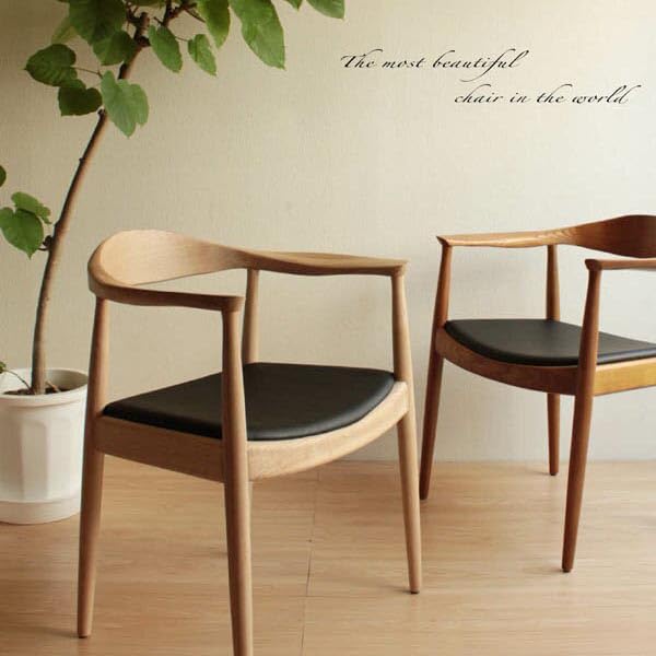 Amazon｜THE CHAIR（ザ チェア）：ハンス J ウェグナー リプロダクト Y