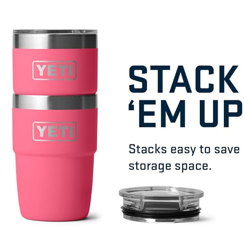 YETI Rambler 8 oz Insulated Coffee Mug with Lid - Stackable Double-Wall Vacuum Insulated Coffee Cup - DuraSip Ceramic Lining - Barista-Friendly Design - Stainless Steel - Dishwasher Safe - image 4