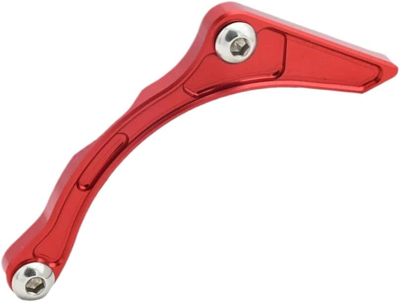 CNC Aluminum Case Saver Chain Sprocket Cover Compatible with CRF250R CRF450R CRF250X CRF450X 2002-2020 Models Fits Universal Dirt Bike Parts(Style B Red)