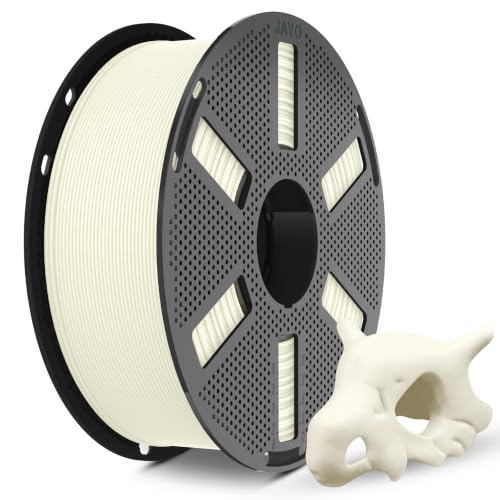 JAYO Matte PLA 3D Printer Filament 1.75mm 1.1kg Bone White