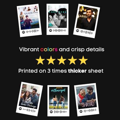 Image of Arijit Singh Polaroids | Arijit Singh Songs Mini Poster Kit (Set of 15) | Bollywood Singer Arijit Singh Romantic Songs Size (8 x 6 cm) Posters for Phone Accessories, Bedroom, Office, room decoration (Arijit Singh)