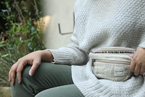 Core Hemp Fanny Pack Waist Hip Bag Handmade From Pure Hemp #TOP3