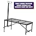 Weaver Livestock Steel Goat Trimming Stand with Wire Form Headpiece, Heavy Duty Adjustable Farm Stand, Foldable Gear for Cow, Goat, and More, Black