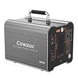Portable Power Station, 299Wh Home Backup Lithium Battery, Quiet and Efficient Solar Generator, 110V/ 300W Pure Sine Wave AC Outlet, Suitable for Outdoor Camping, Travel, CPAP.