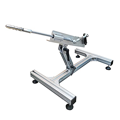Actuador lineal en aleación de aluminio con base de succión y brazo extensible 6