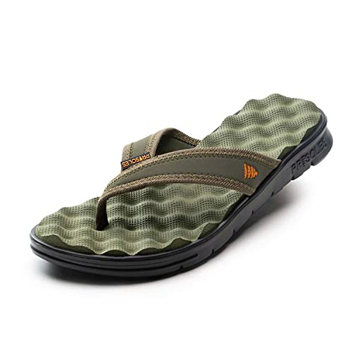 Image of Gone For a Run PR Soles Recovery Flip Flops - Massaging Footbed - Unisex | Comfort Sandals