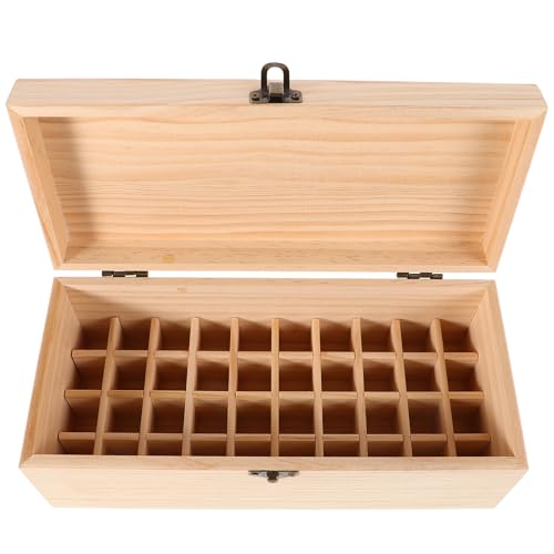 Organizador de madera para botellas y cosméticos de estética