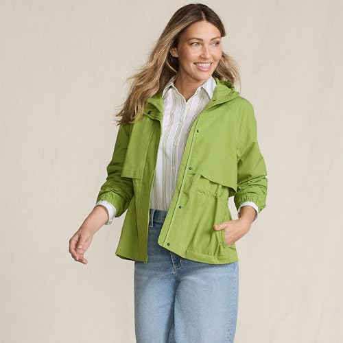 Lands' End Women's Squall Packable Rain Jacket4