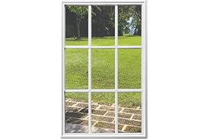 Elegant Exterior Door with Serene Window: 22 x 36 Entry Door with Clear Glass Insert
