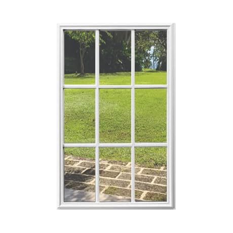 Elegant Exterior Door with Serene Window: 22 x 36 Entry Door with Clear Glass Insert