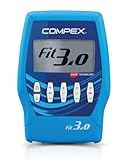 Compex Fit 3.0 - Elettrostimolatore Muscolare EMS, TENS e Massaggio - 4 canali indipendenti, 999 Livelli di intensità, 20 programmi - Compatibile con l'app Coach