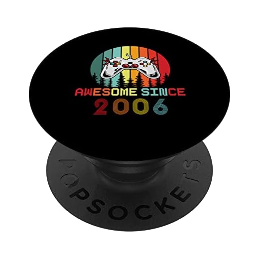Impresionante Desde 2006 Cumpleaños 2006 Vintage 2006 PopSockets PopGrip Intercambiable
