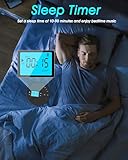 Greadio NEW 2025 Discman CD Player with Bluetooth, Portable CD Player with 2000mAh Rechargeable Battery, Compatible FM Transmitter, USB, AUX, Personal MP3 Players Anti-Skip Protection for Car (Black) - Image 7