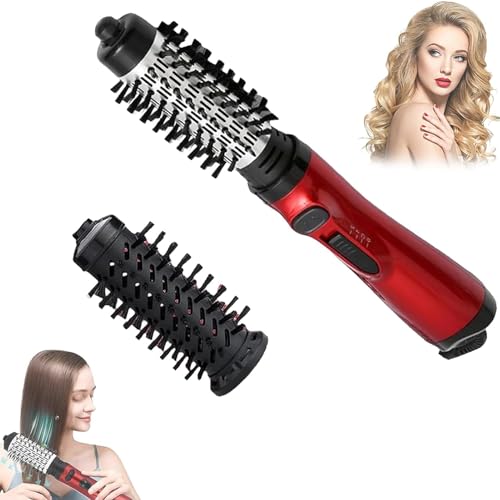 Rotating Hair Dryer Brush Rotating Hair Brush Rotating Blow Dryer 3-in-1 Hot Air Styler and Rotating Hair Dryer for Dry Hair Curl Hair Straighten Hair