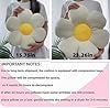 Vdoioe Flower Pillow, Cute Daisy Decorative Throw Pillow Cushion 15.75" White Home Decorative Pillows for Bed, Sofa, Couch #4
