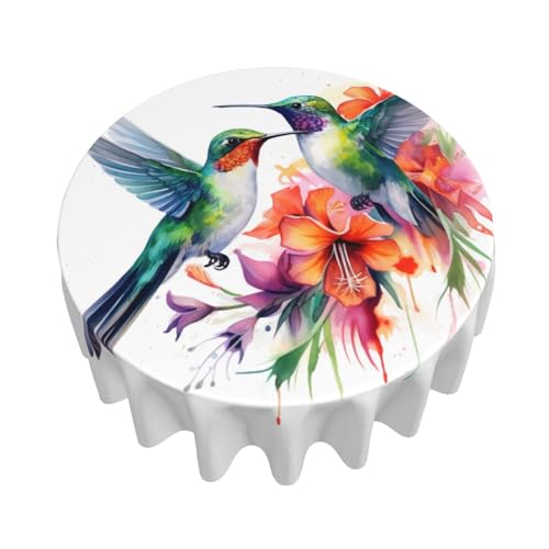 Nappe colibris anti-tache de 60 pouces pour protéger votre table - 4