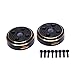 RCAWD 2X Brass Front/Rear Portal Weights 74g for 1/24 FMS Fcx24 Eazyrc ROC Hobby Brass Weight Upgrades Black