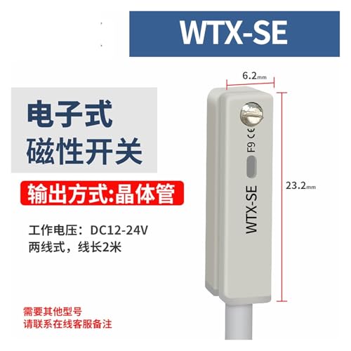 Sensor magnético AN-07D de dos hilos para automatización de cilindros neumáticos 2