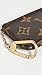 Louis Vuitton Women's Pre-Loved Pochette Cles, Monogram, Brown, One Size