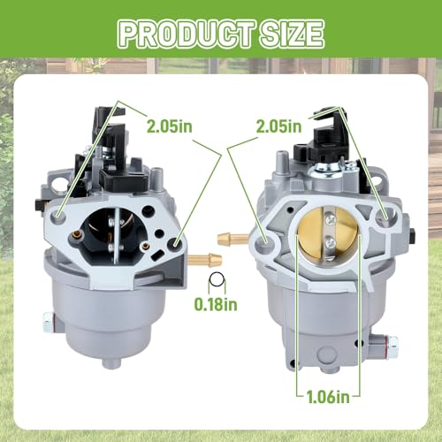 HUAYI P27-1C Carburetor Generator Fit for Generac GP5000 GP5500 GP6500 RS5500 GP8000E GP7500E GP6500E Carburetor with Gaskets