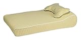 Contour Lounger Dog Pillow Color: Citrus Stripe