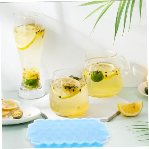 Molde de silicona para cubos de hielo con tapa miniatura 4
