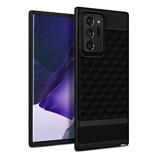 Caseology Parallax Skal Kompatibel med Galaxy Note 20 Ultra- Matte Black