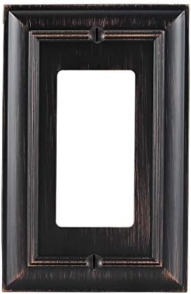 Bates- Bronze Wall Plates Decorator, Wall Plates, Wall Plate Cover, Decorator Wall Plate, Outlet Covers Decorative, Wall Outlet Cover, Electrical Outlet Cover Plates, Wall Plates For Outlets