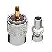 ESUMIC PL259 Solder Connector Plug with Reducer for RG8X Coaxial Coax Cable 10Pack
